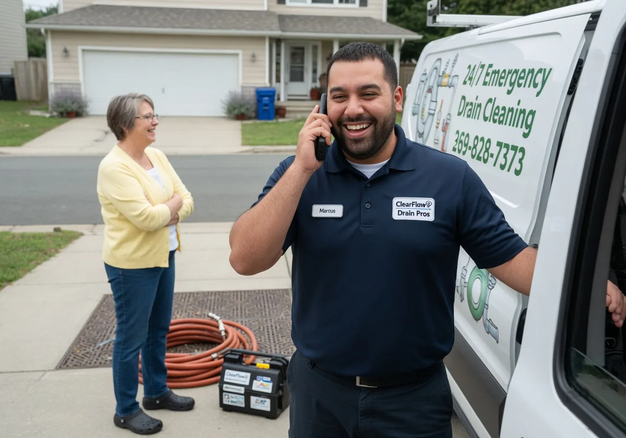 Clogged Drain Removal in Bellevue, OH